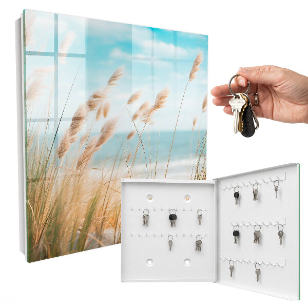 Caja para llaves diseño de playa de verano