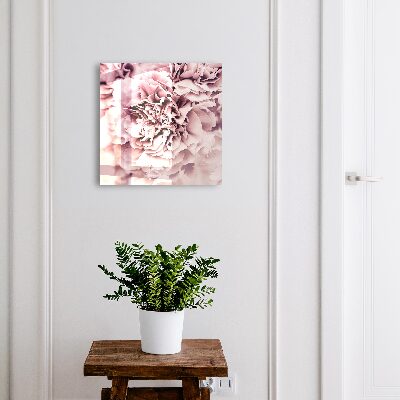 Armario para llaves con diseño de flor rosa
