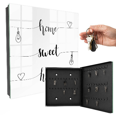 Caja para llaves diseño dulce hogar