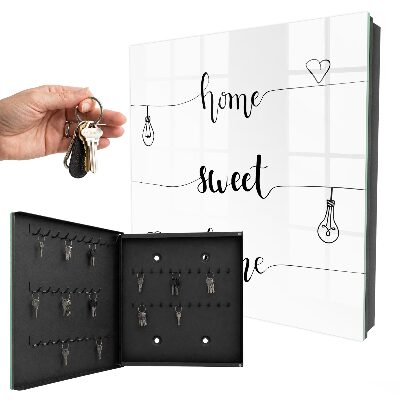 Caja para llaves diseño dulce hogar