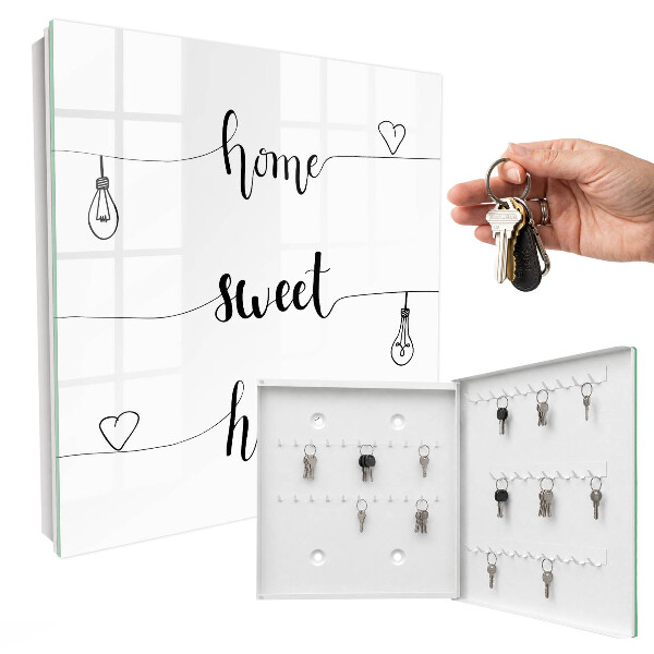 Caja para llaves diseño dulce hogar