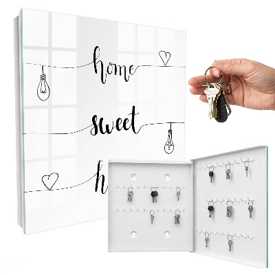 Caja para llaves diseño dulce hogar