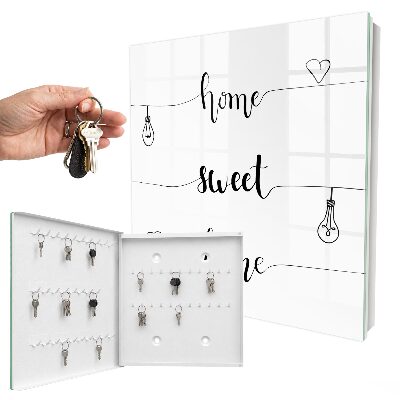 Caja para llaves diseño dulce hogar