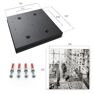 Caja para llaves diseño encanto urbano