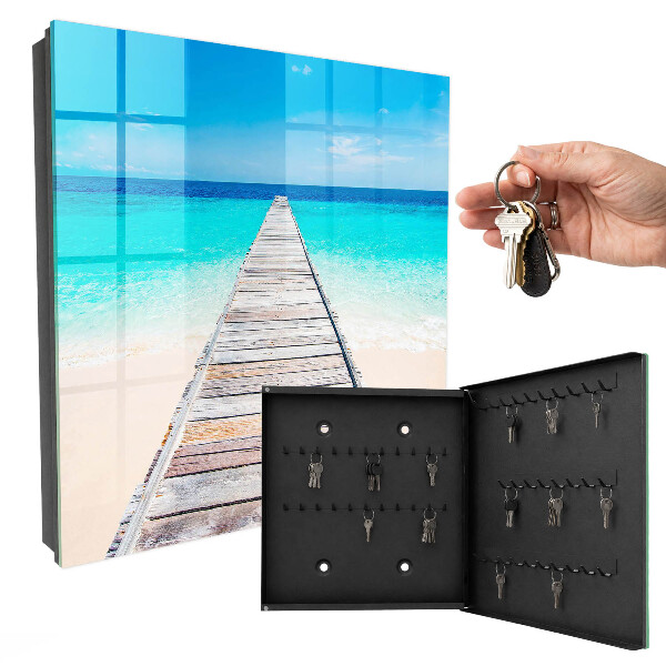 Caja para llaves diseño de puerto marítimo
