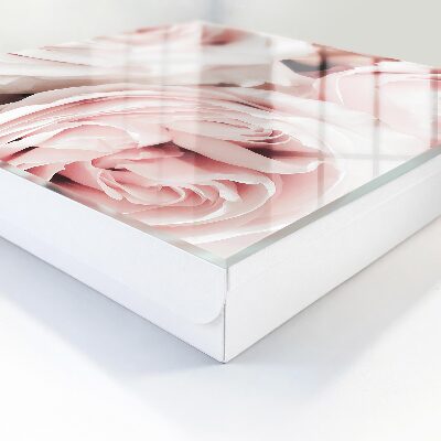 Caja para llaves de diseño con flores color pastel