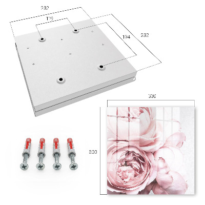 Armario para llaves diseño Belleza rosa