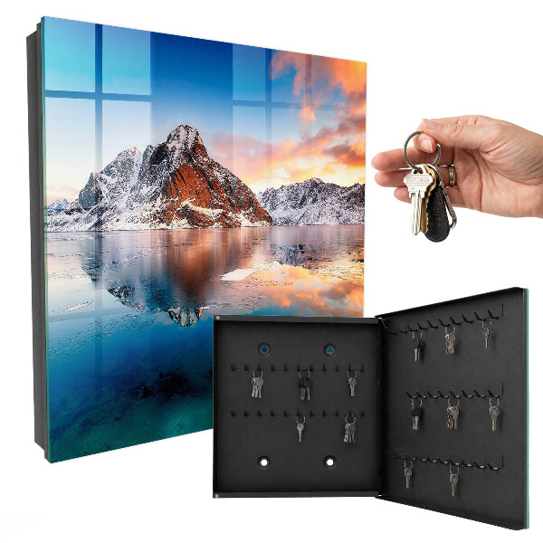 Caja para llaves diseño armonía de montaña
