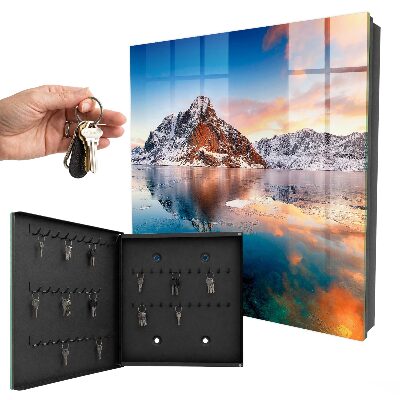Caja para llaves diseño armonía de montaña