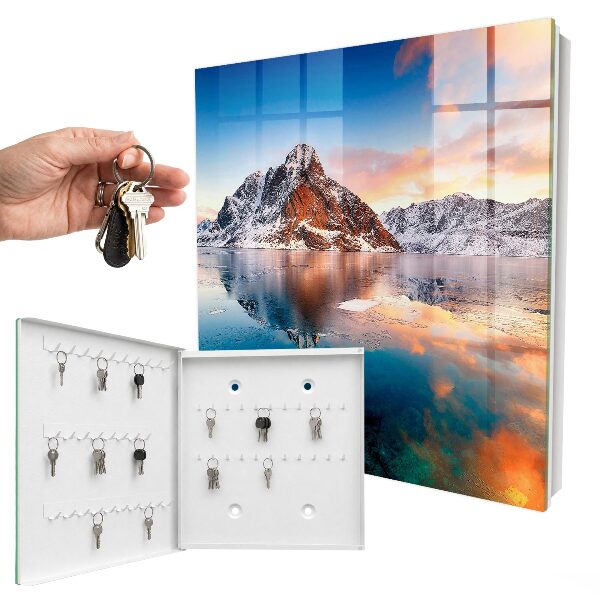 Caja para llaves diseño armonía de montaña