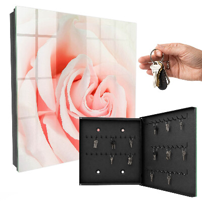 Armario para llaves diseño rosa romántica