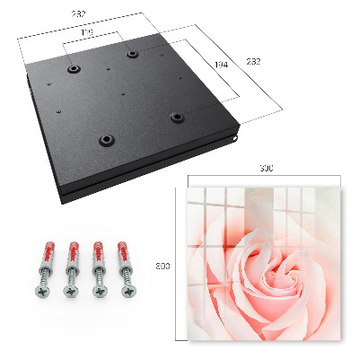 Armario para llaves diseño rosa romántica