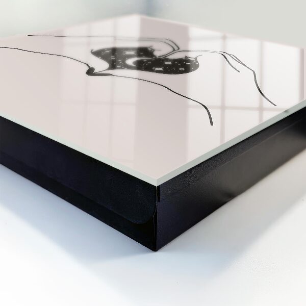 Caja para llaves diseño El cosmos del corazón