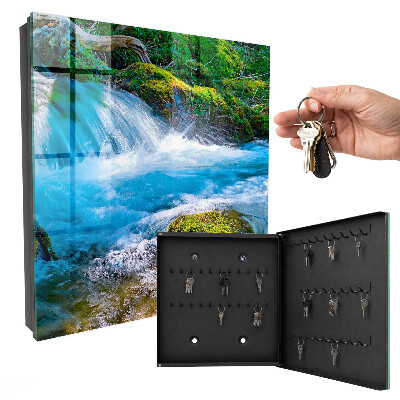 Caja para llaves diseño Un río tranquilo