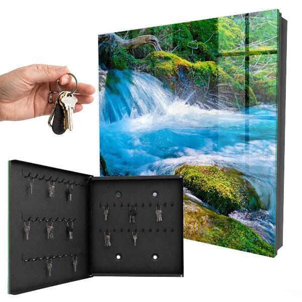 Caja para llaves diseño Un río tranquilo