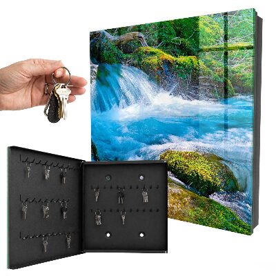 Caja para llaves diseño Un río tranquilo