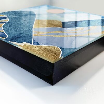 Armario para llaves con diseño de paisaje de montaña