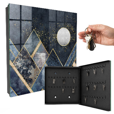 Caja para llaves diseño Geometría del cielo