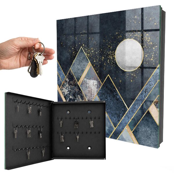 Caja para llaves diseño Geometría del cielo