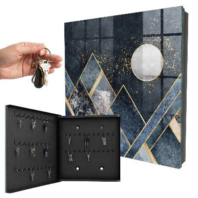 Caja para llaves diseño Geometría del cielo