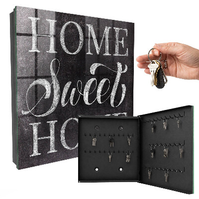 Caja para llaves diseño hogar dulce hogar