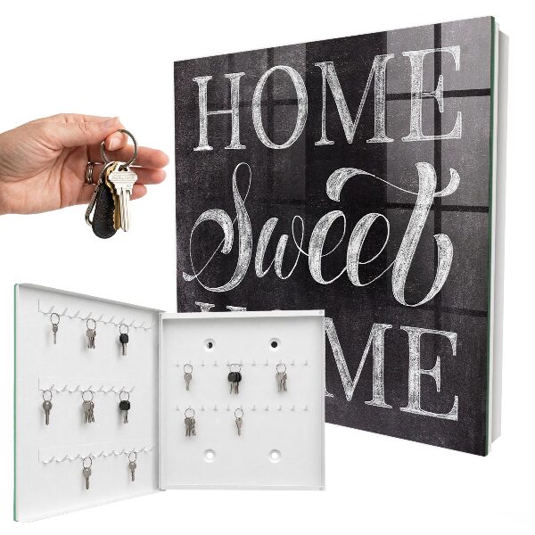 Caja para llaves diseño hogar dulce hogar