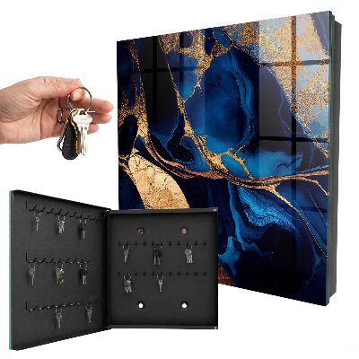 Caja para llaves en mármol nocturno