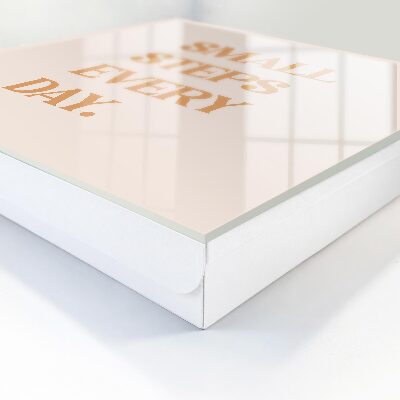 Caja para llaves con diseño motivacional diario