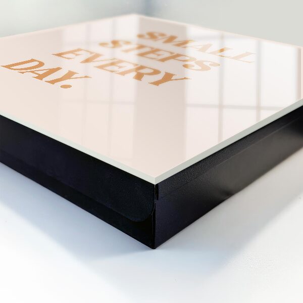 Caja para llaves con diseño motivacional diario