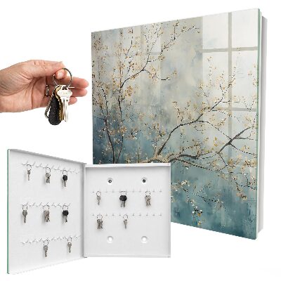 Armario para llaves diseñado con un estilo inspirado en la naturaleza