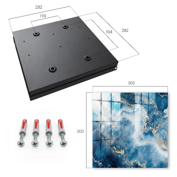 Caja para llaves diseño Abstracción de los sueños
