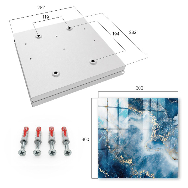 Caja para llaves diseño Abstracción de los sueños