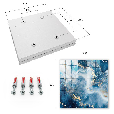 Caja para llaves diseño Abstracción de los sueños