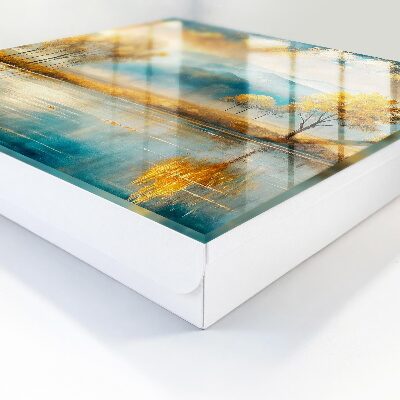 Caja para llaves diseño armonía otoñal