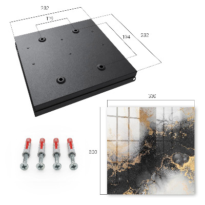 Caja para llaves de diseño en color negro