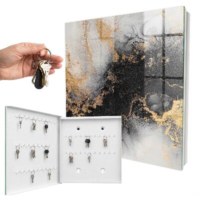 Caja para llaves de diseño en color negro
