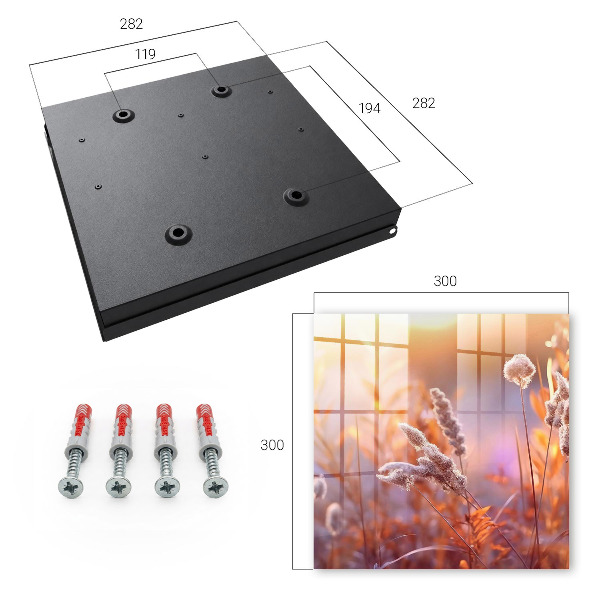 Caja para llaves diseño atardecer