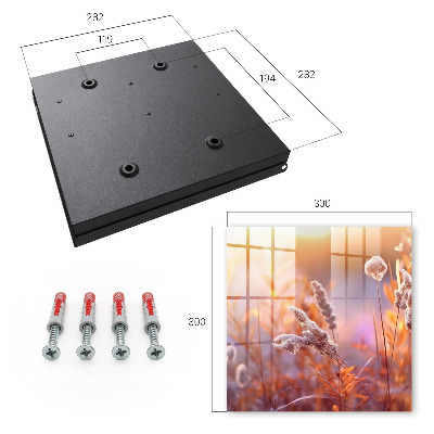 Caja para llaves diseño atardecer