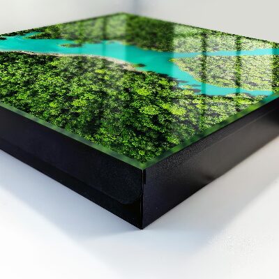 Armario para llaves diseño paraíso verde