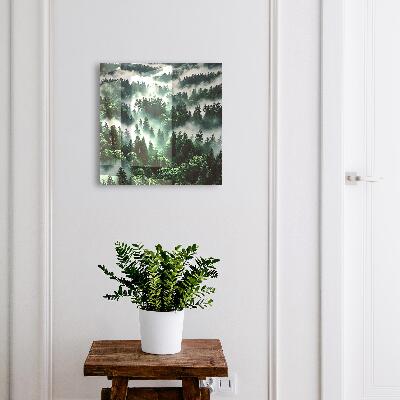 Caja para llaves diseño bosque brumoso
