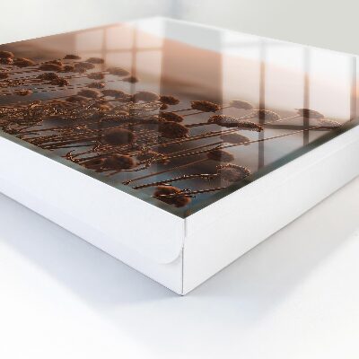 Caja para llaves diseño con paisaje otoñal