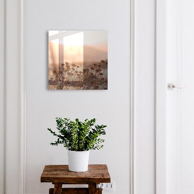 Caja para llaves diseño con paisaje otoñal