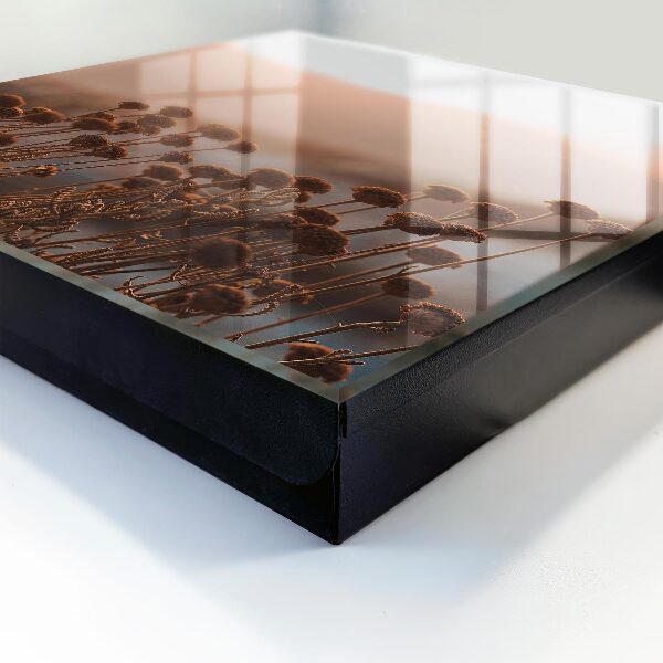 Caja para llaves diseño con paisaje otoñal