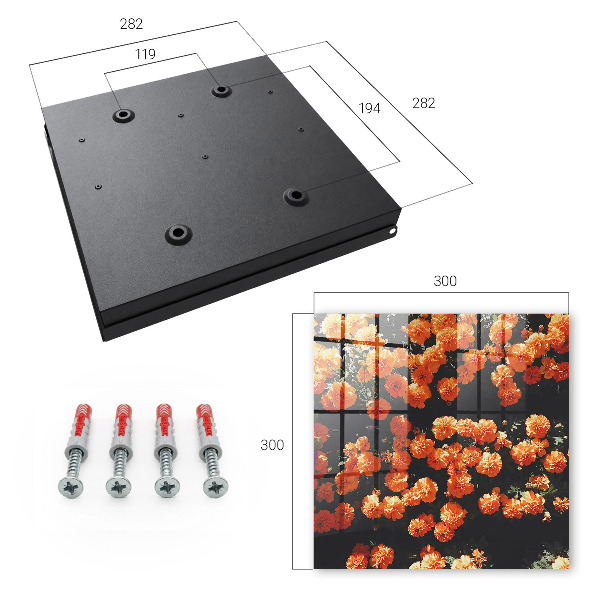 Caja para llaves diseño abundancia floreciente