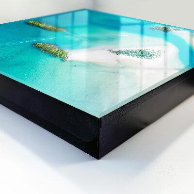 Caja para llaves diseño playas exóticas