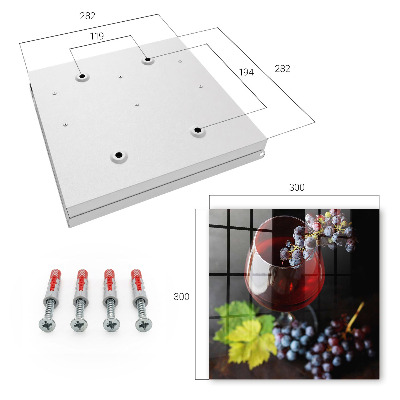 Caja para llaves modelo uvas