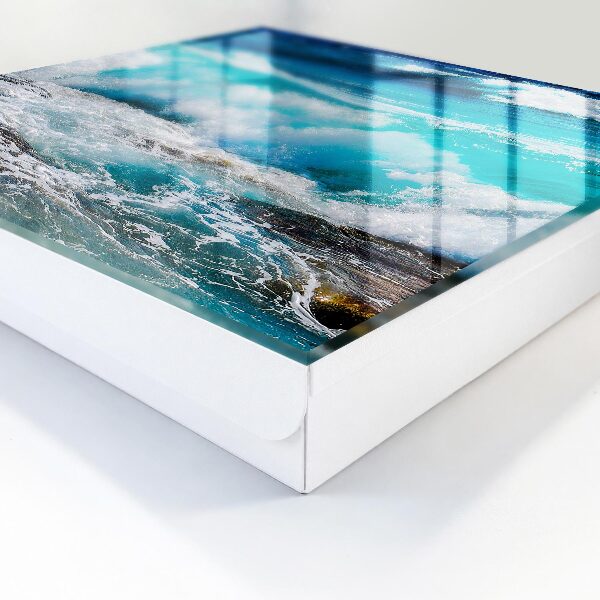 Caja para llaves diseño el poder de las olas
