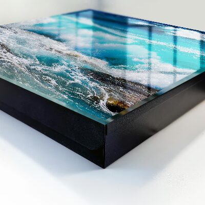 Caja para llaves diseño el poder de las olas