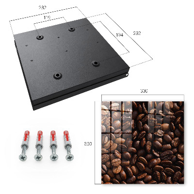 Armario para llaves diseño café aromático