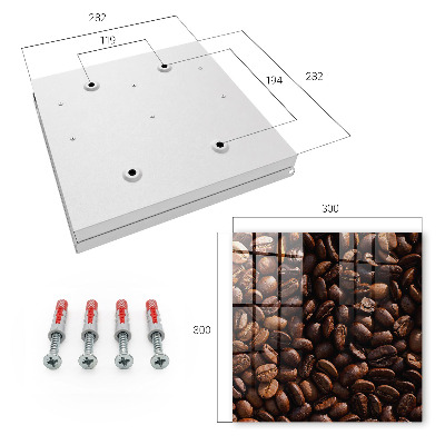 Armario para llaves diseño café aromático